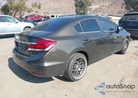 2013 Honda Civic Lx из США, поврежденный, VIN 2HGFB2F53DH586795